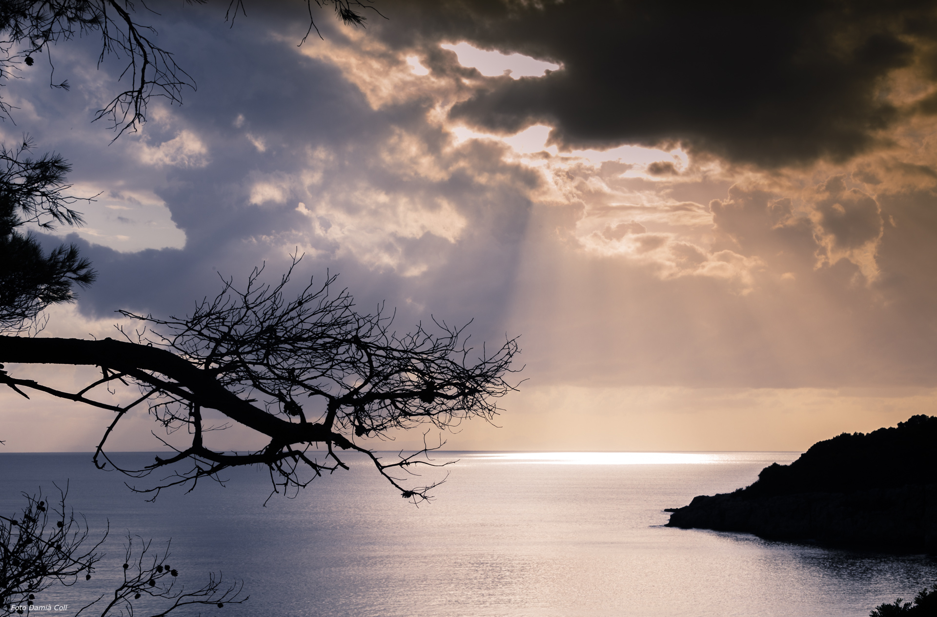 Posta de Sol camí de Binigaus